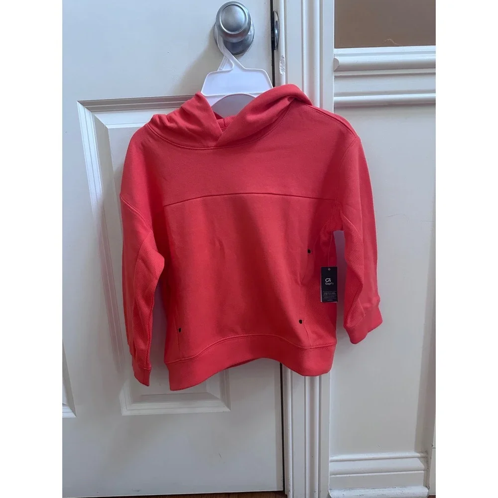 GAP Kids Hoodie Pullover Activewear Pockets Casual Comfy‎ Orange size XS